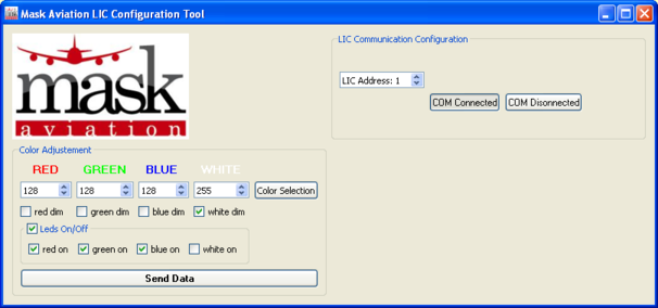 Mask Aviation Lic Configuration Tool